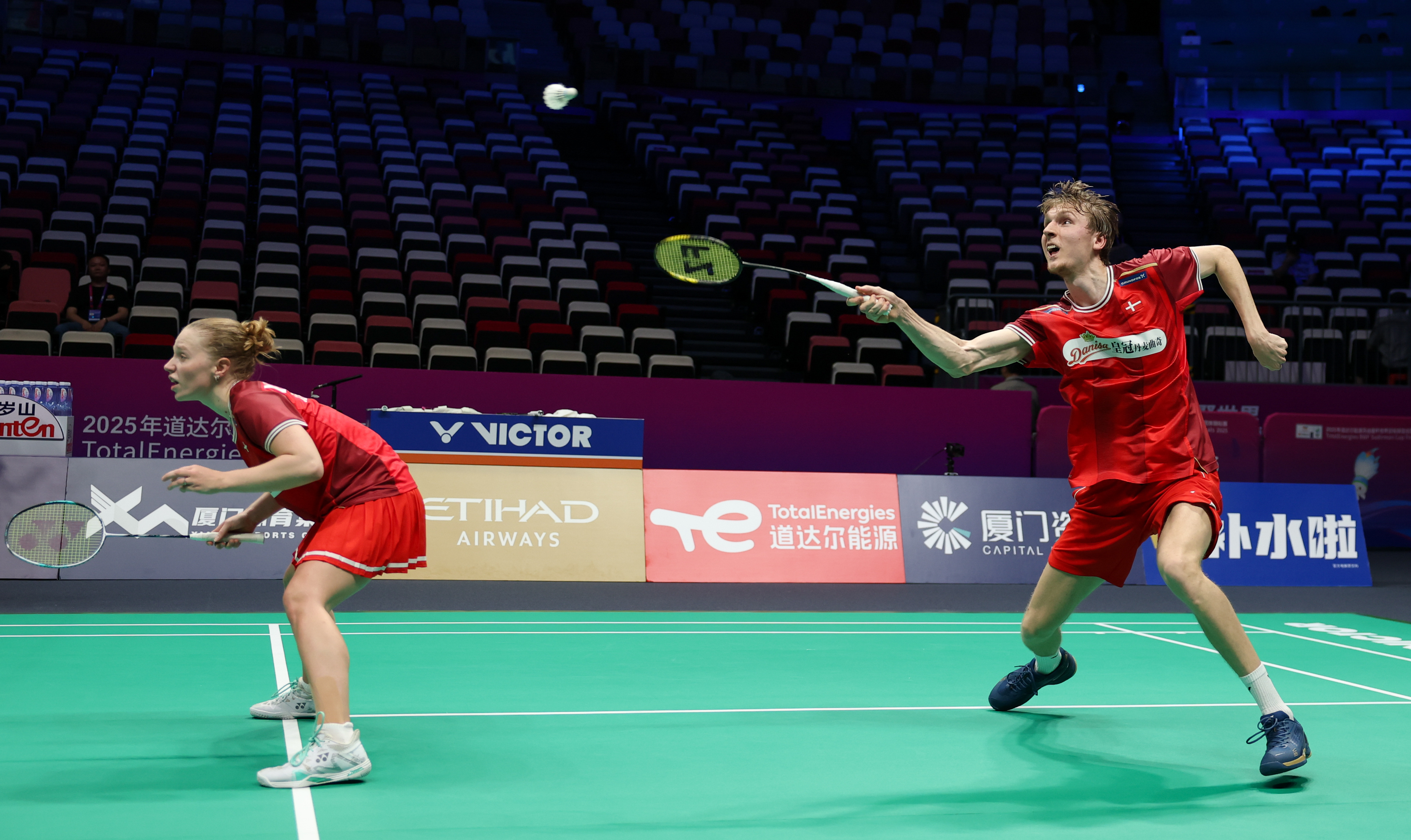 印度羽毛球队逆转丹麦羽毛球队，戴资颖送出助攻