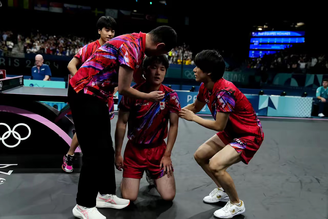 日本乒乓球队强势瑞典乒乓球队，张本智和完成帽子戏法的简单介绍